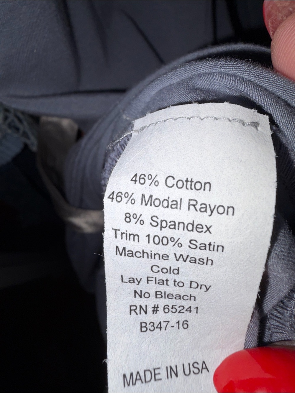 YK2 Major de Lema slate blue cargo pants set. S - Picture 6 of 6
